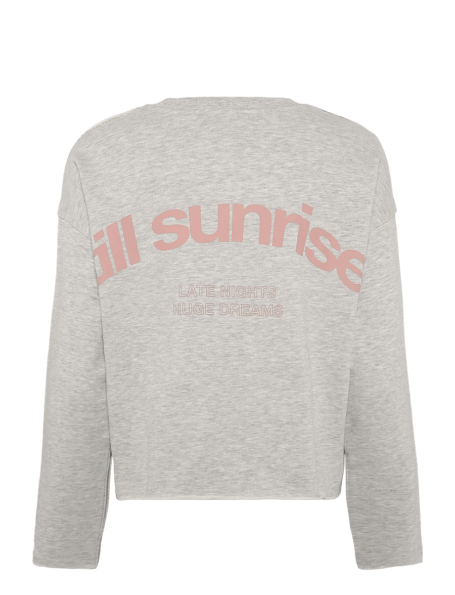 Mango Teen - Sweatshirt with printed text - sweatshirts - lt pastel grey - 2
