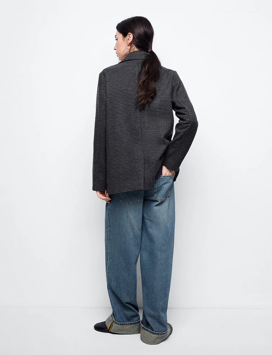 Mango Teen - Wool blend blazer - kavajer - navy - 3