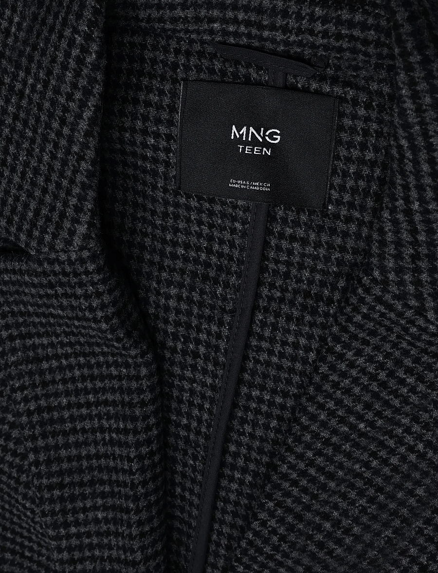 Mango Teen - Wool blend blazer - kavajer - navy - 2