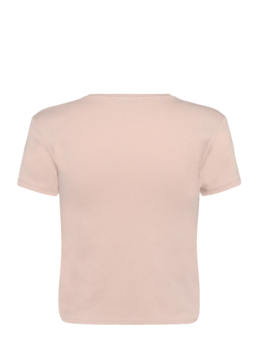 Mango Teen - Open detail T-shirt - kortærmede t-shirts - lt-pastel pink - 2