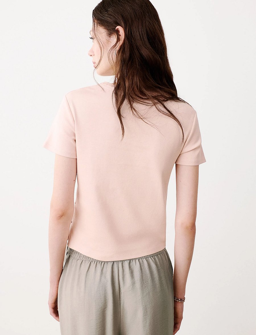 Mango Teen - Open detail T-shirt - kortærmede t-shirts - lt-pastel pink - 3