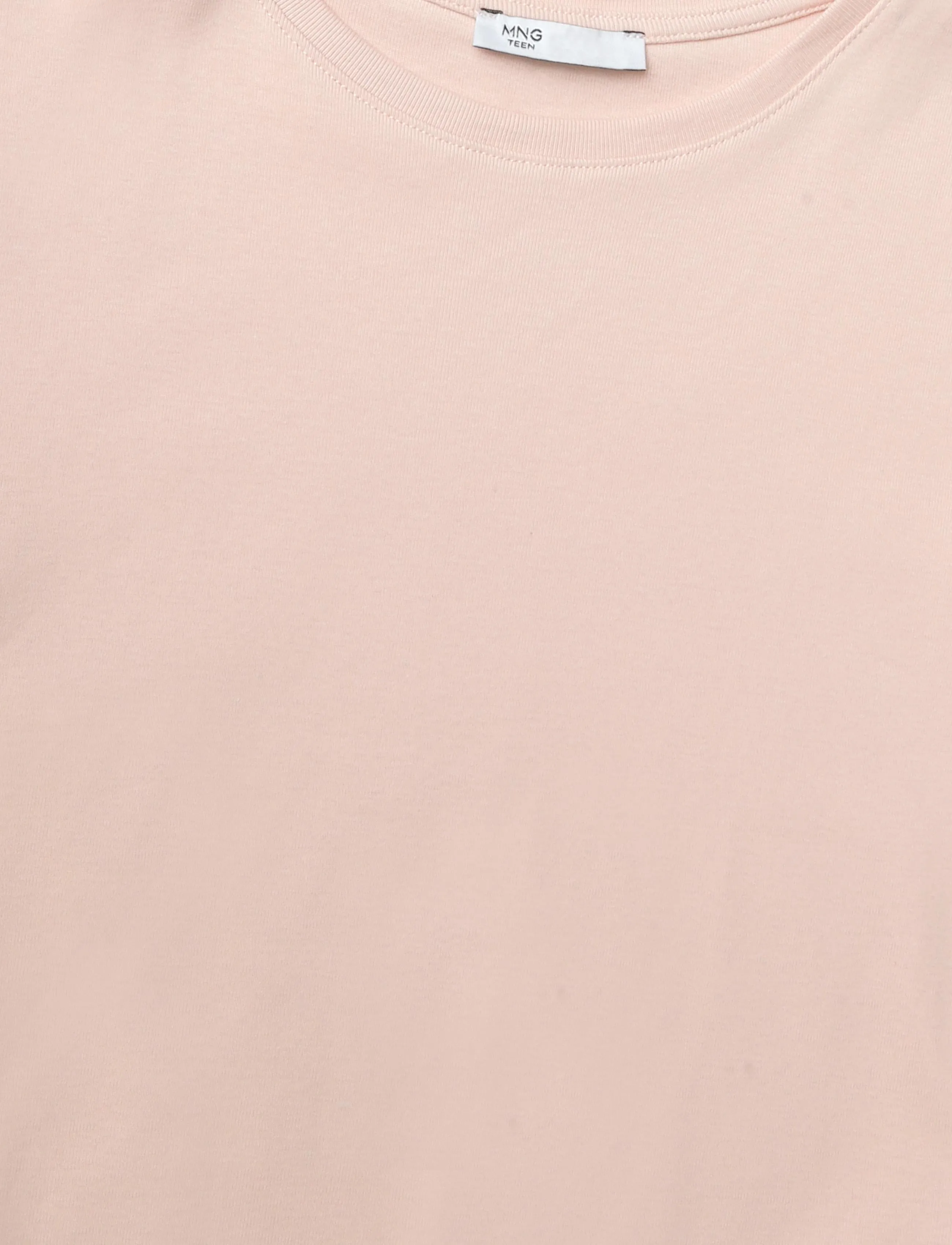 Mango Teen - Open detail T-shirt - kortærmede t-shirts - lt-pastel pink - 4