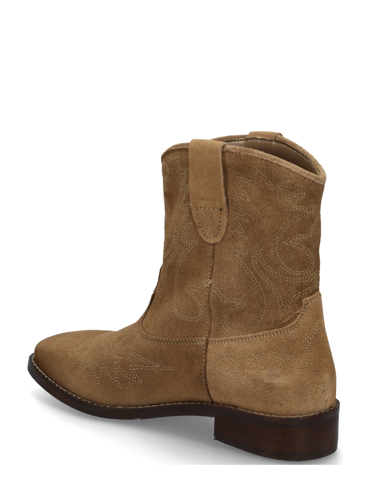Mango Teen - Suede leather ankle boots - stövlar & kängor - lt pastel brown - 1