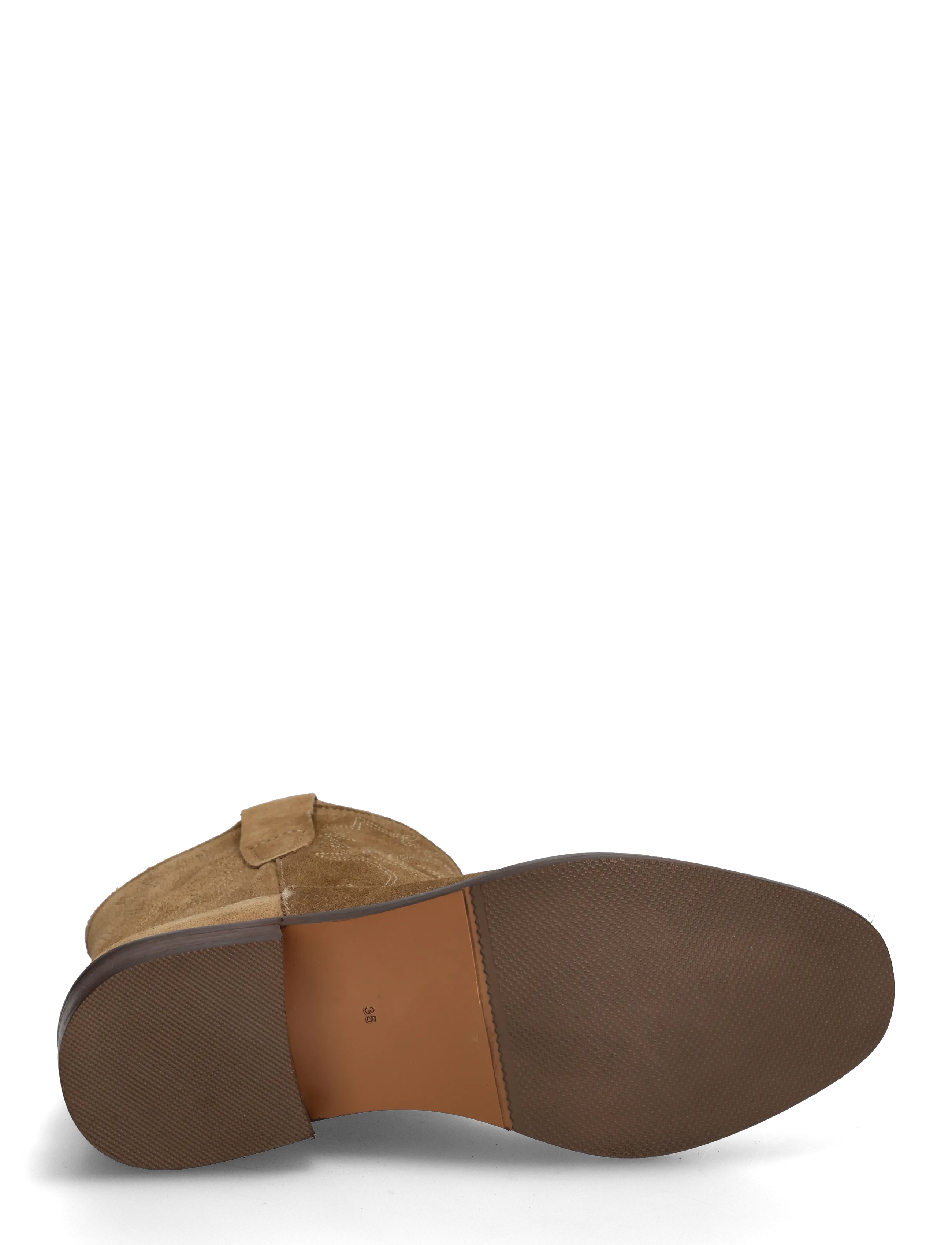 Mango Teen - Suede leather ankle boots - stövlar & kängor - lt pastel brown - 4
