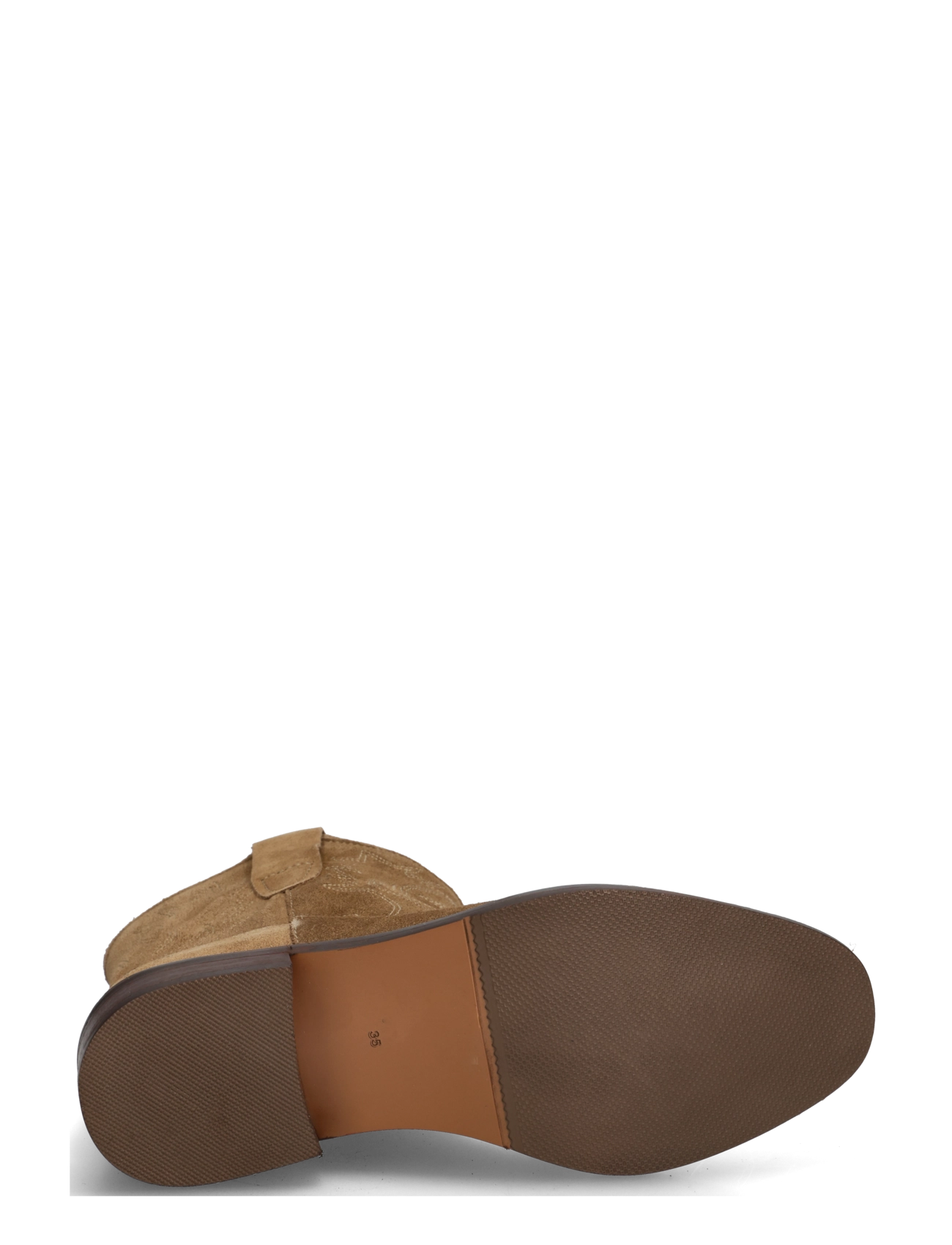 Mango Teen - Suede leather ankle boots - stövlar & kängor - lt pastel brown - 4
