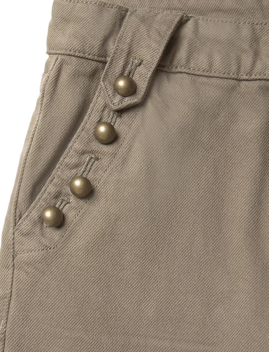 Mango Teen - Low-waist jeans with buttons - regular jeans - beige - khaki - 3