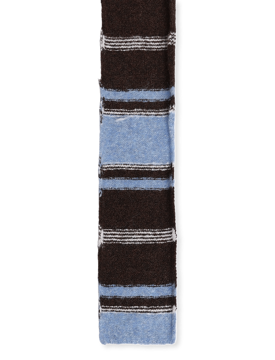 Mango Teen - Striped scarf - halstørklæder - lt-pastel blue - 1