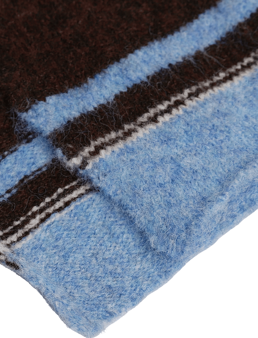 Mango Teen - Striped scarf - halstørklæder - lt-pastel blue - 2