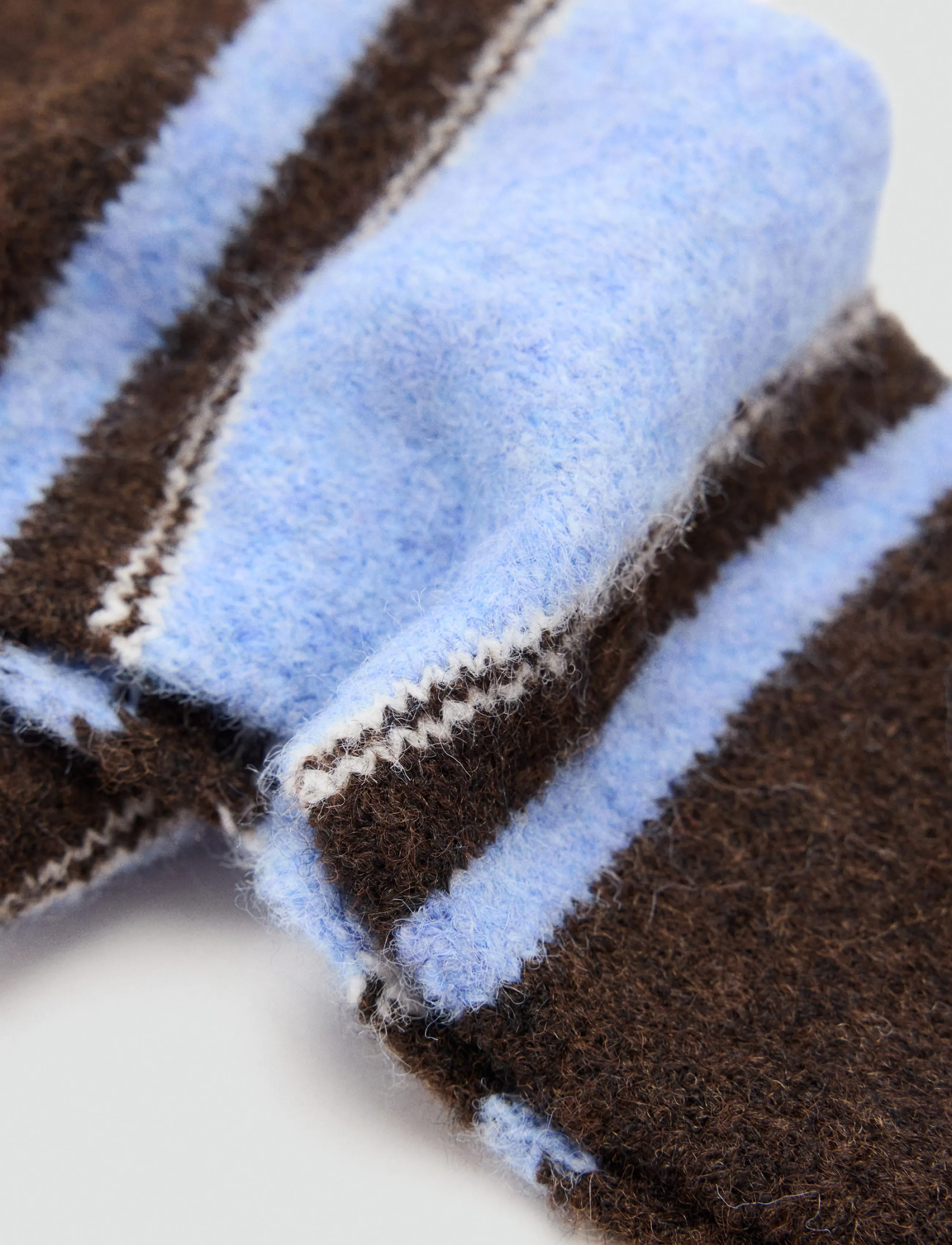 Mango Teen - Striped scarf - halstørklæder - lt-pastel blue - 1