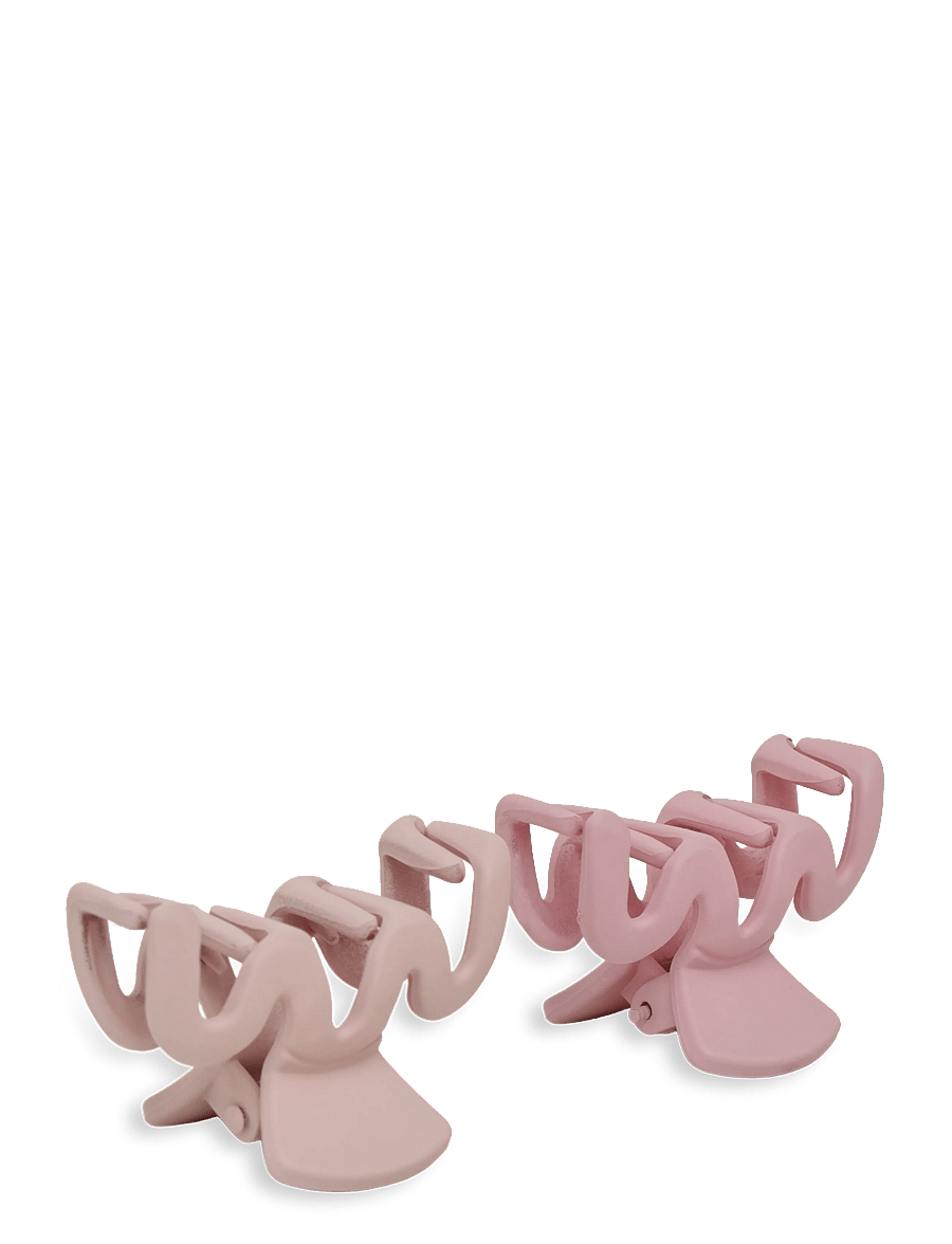 Mango Teen - Pack of 2 fur-effect hair clips - hårspænder - pink - 1