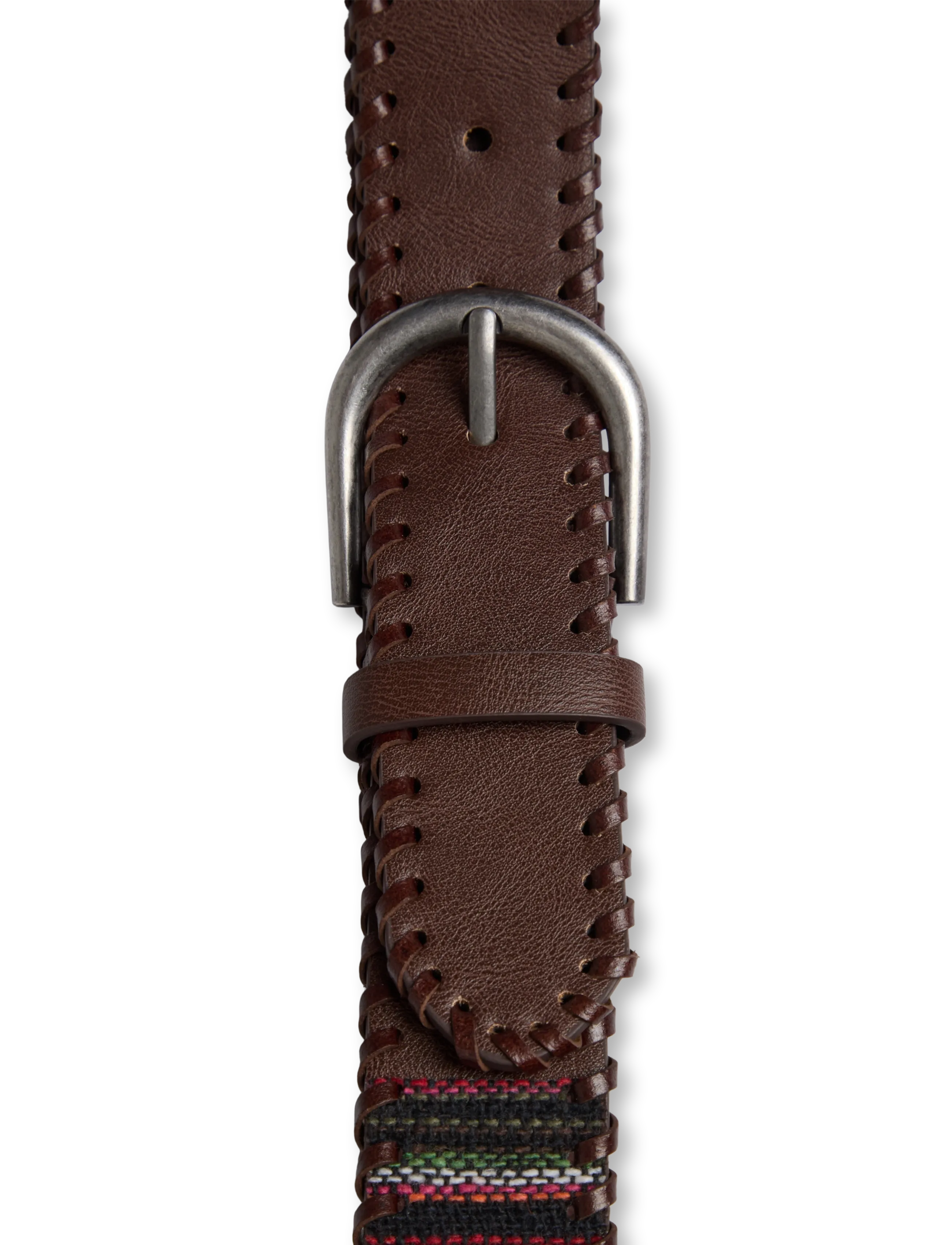 Mango Teen - Combined braided belt - bælter - dark brown - 2