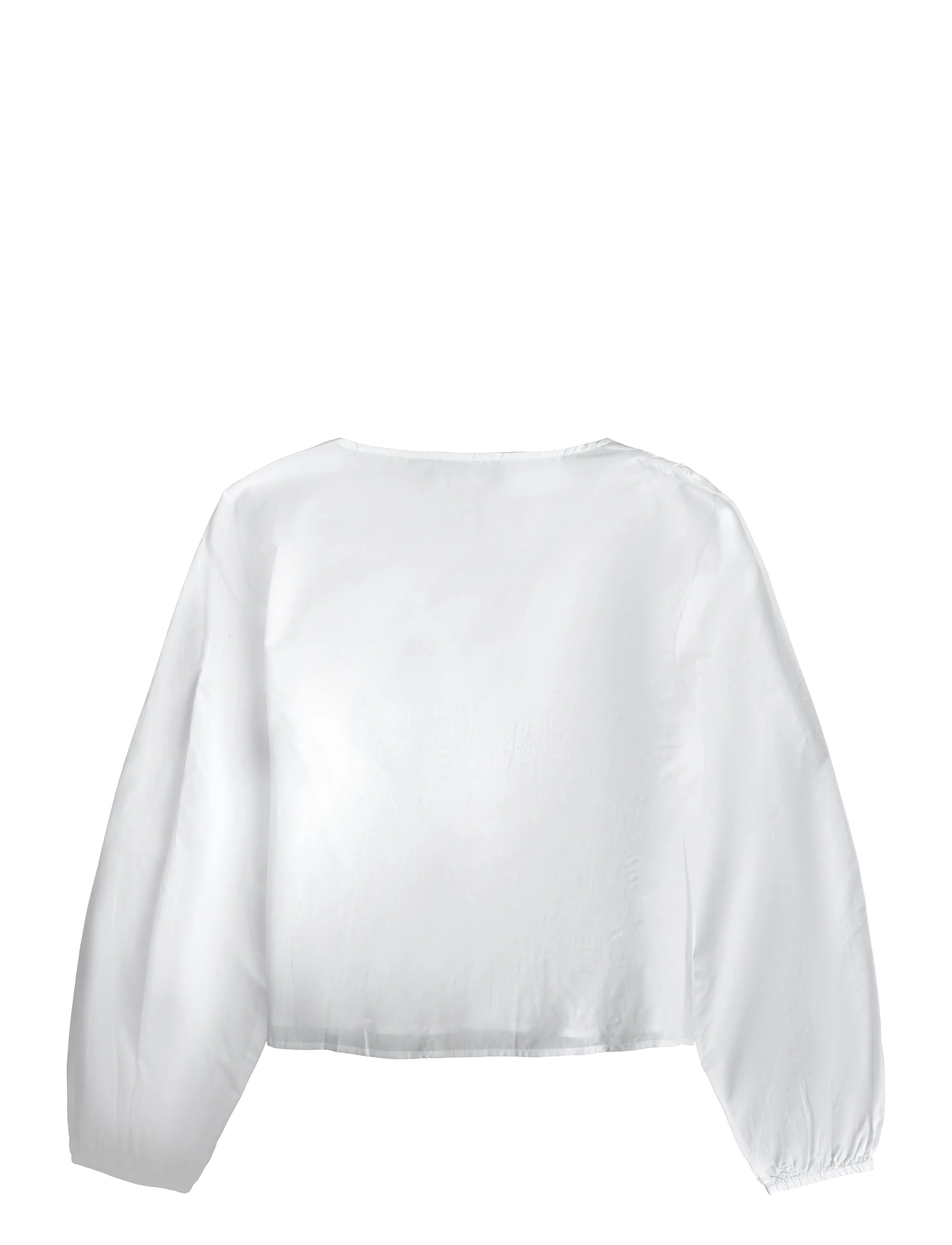 Mango Teen - Ruffled cotton blouse - bluser & tunikaer - natural white - 2