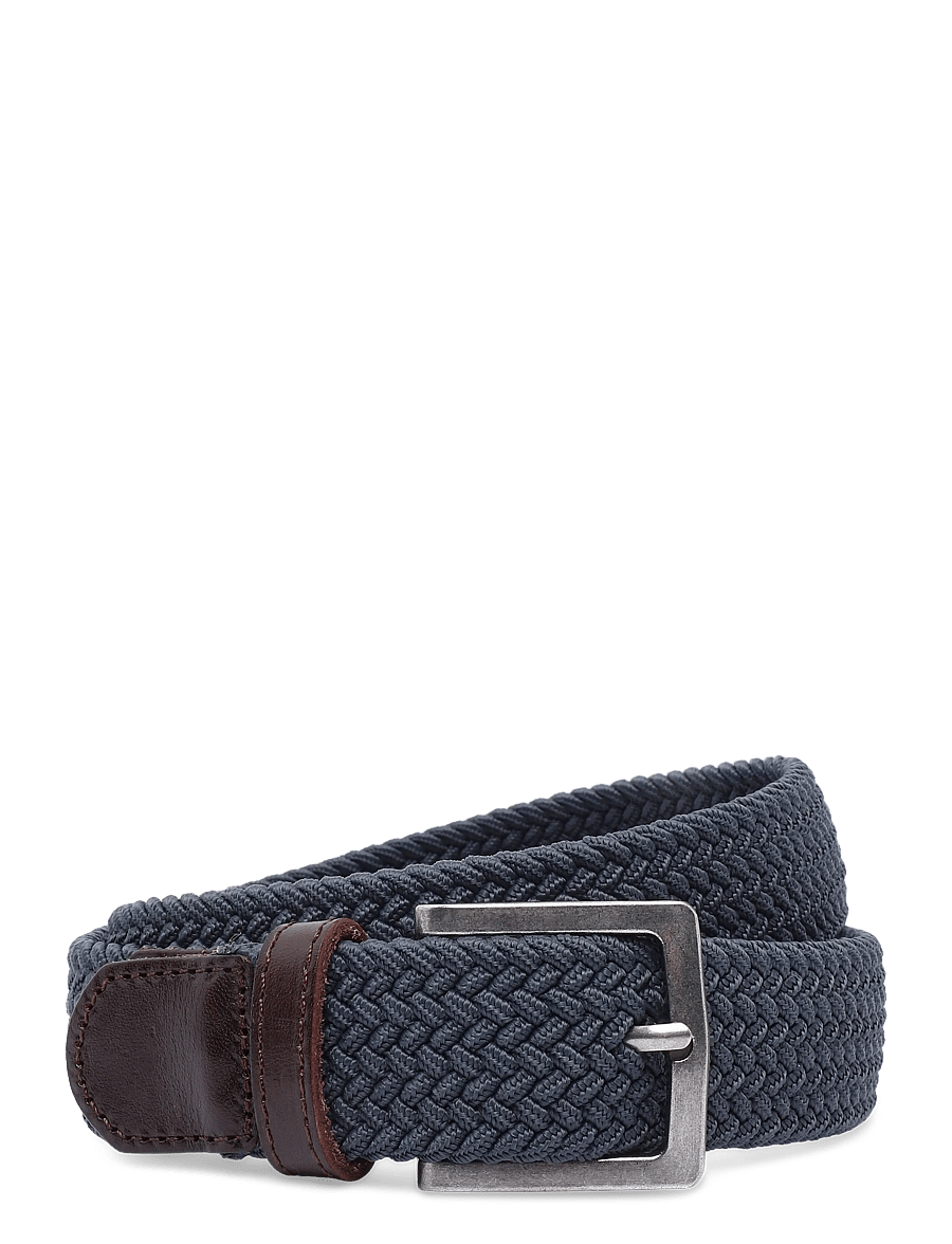 Mango Teen - Braided belt - bælter - navy - 0