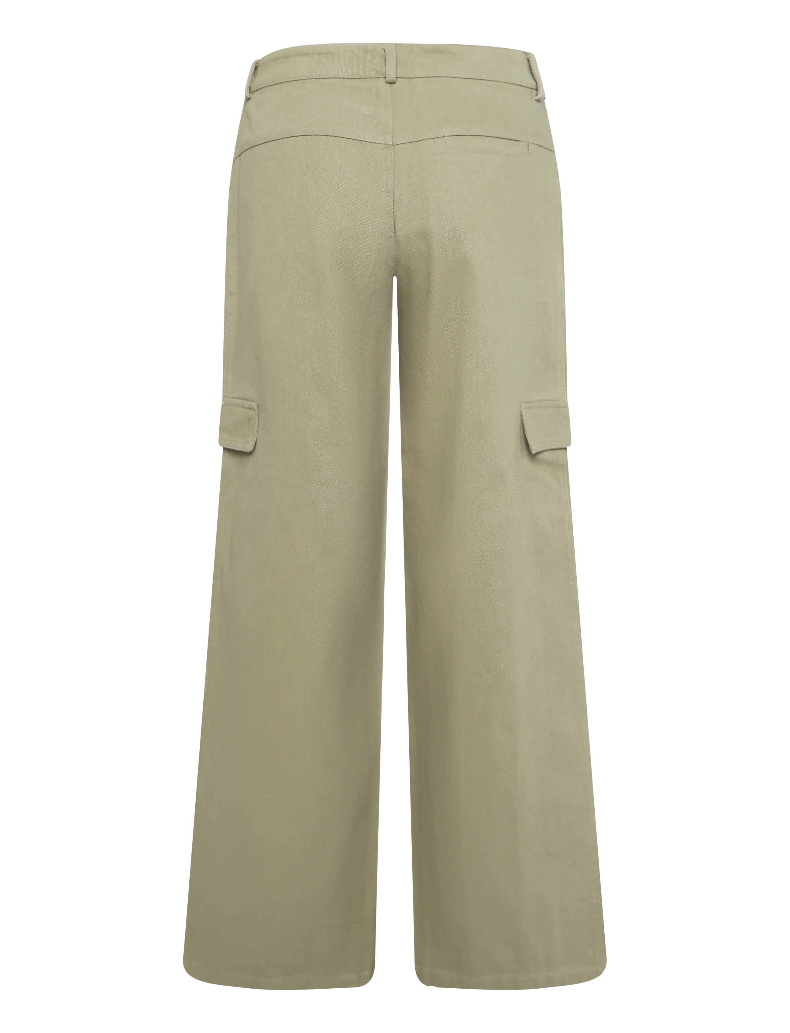 Mango Teen - Wide leg cargo jeans - vida jeans - beige - khaki - 2