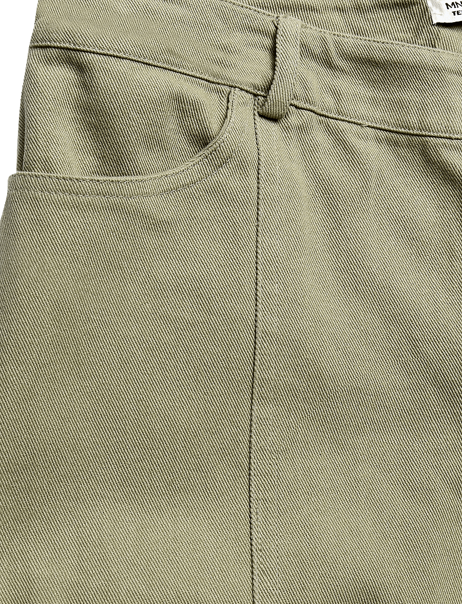 Mango Teen - Wide leg cargo jeans - vida jeans - beige - khaki - 4