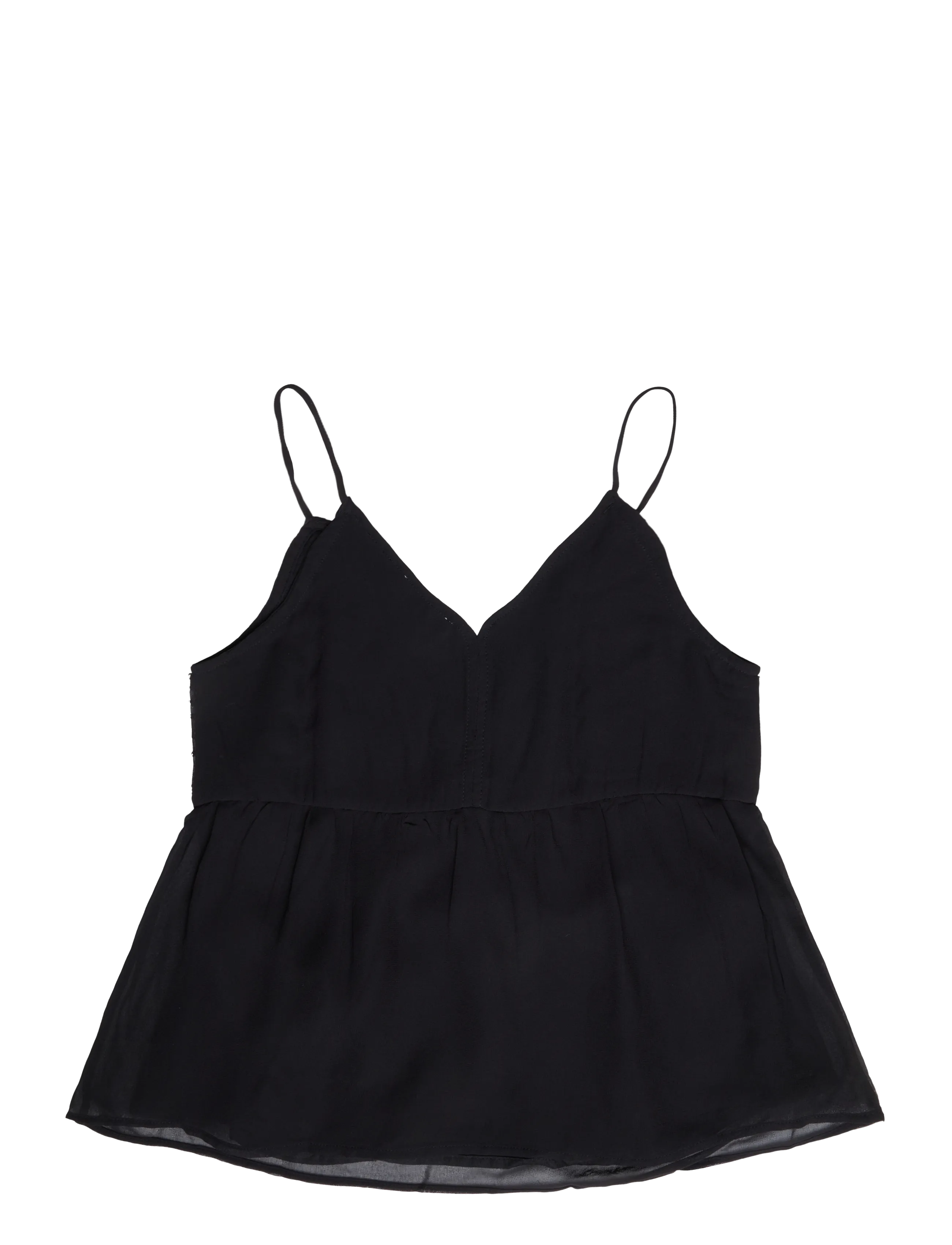 Mango Teen - Beaded detail strappy top - veste - black - 1