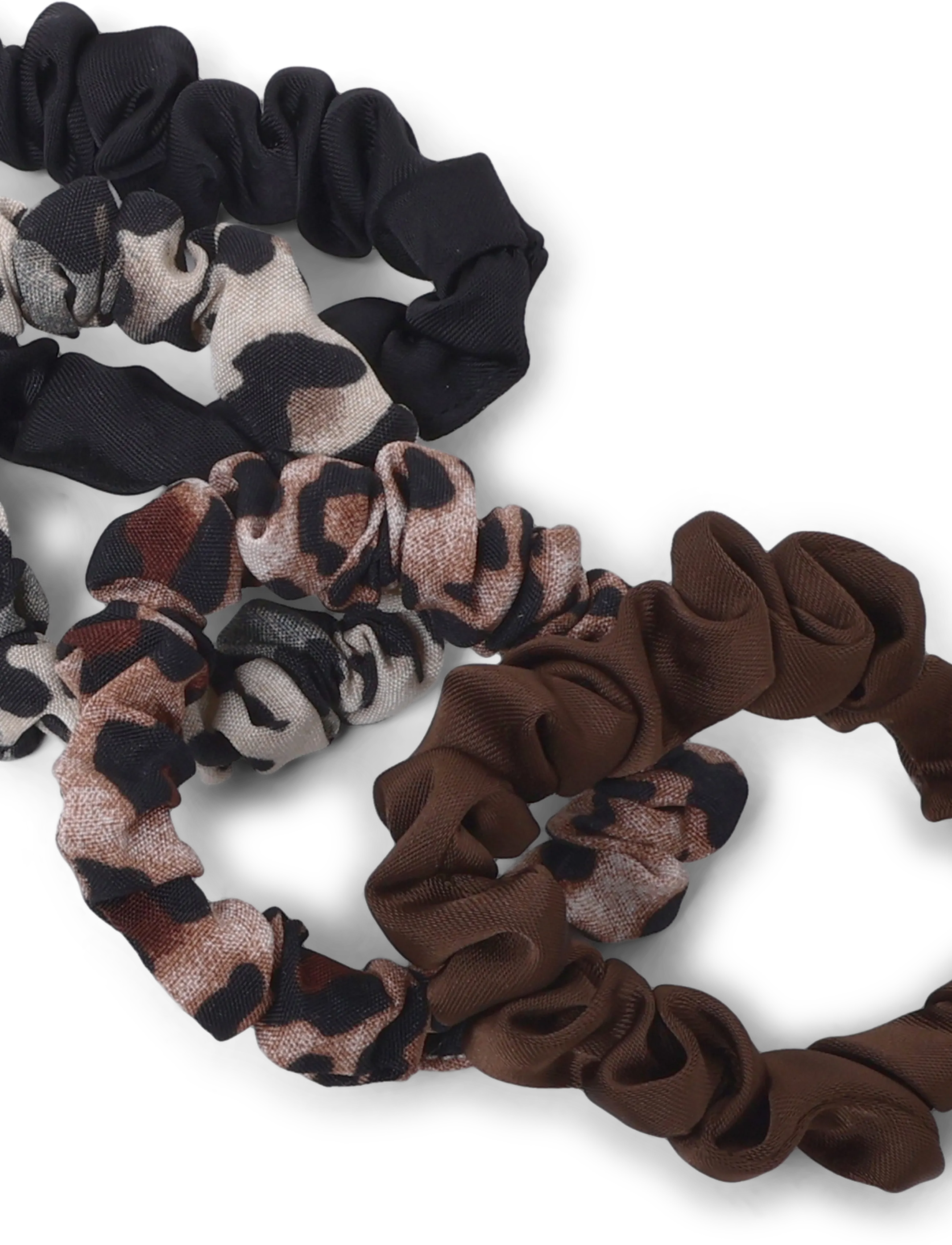 Mango Teen - Pack of 4 matching hair ties - hårbånd og hårsnore - brown - 2
