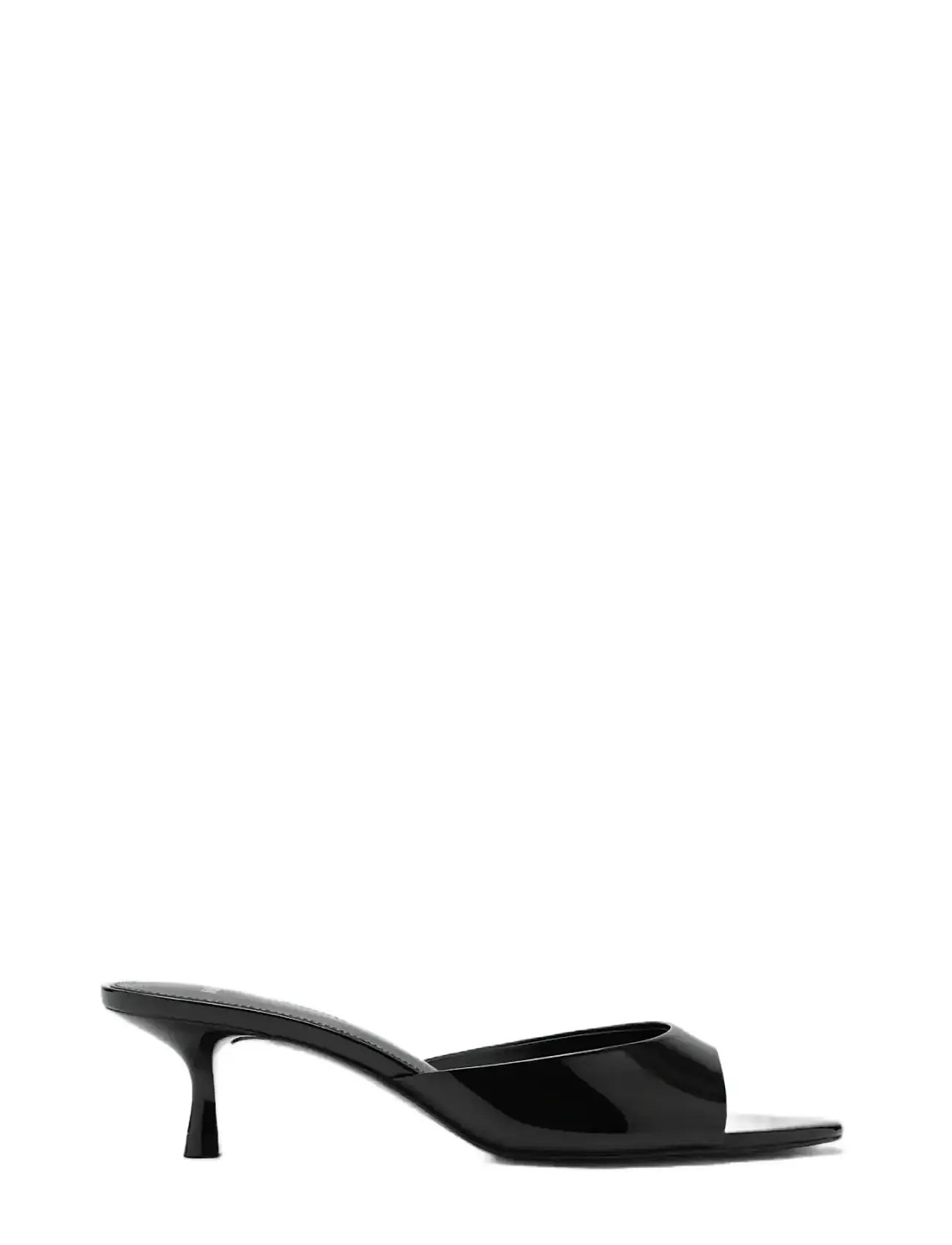 Mango Kitten-Heel Sandals With Strap - - 37 1