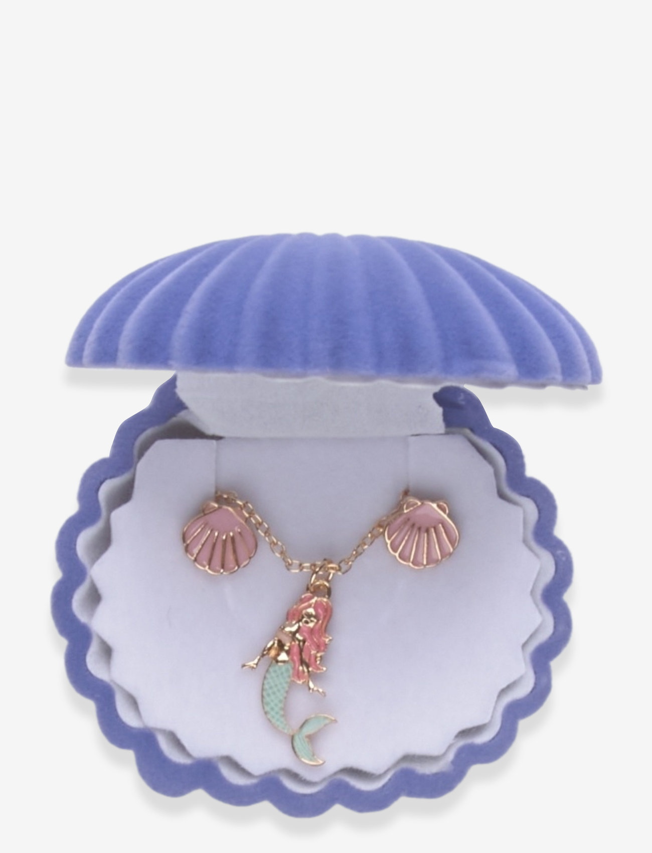 Mango - Necklace and earrings set - gold - 1