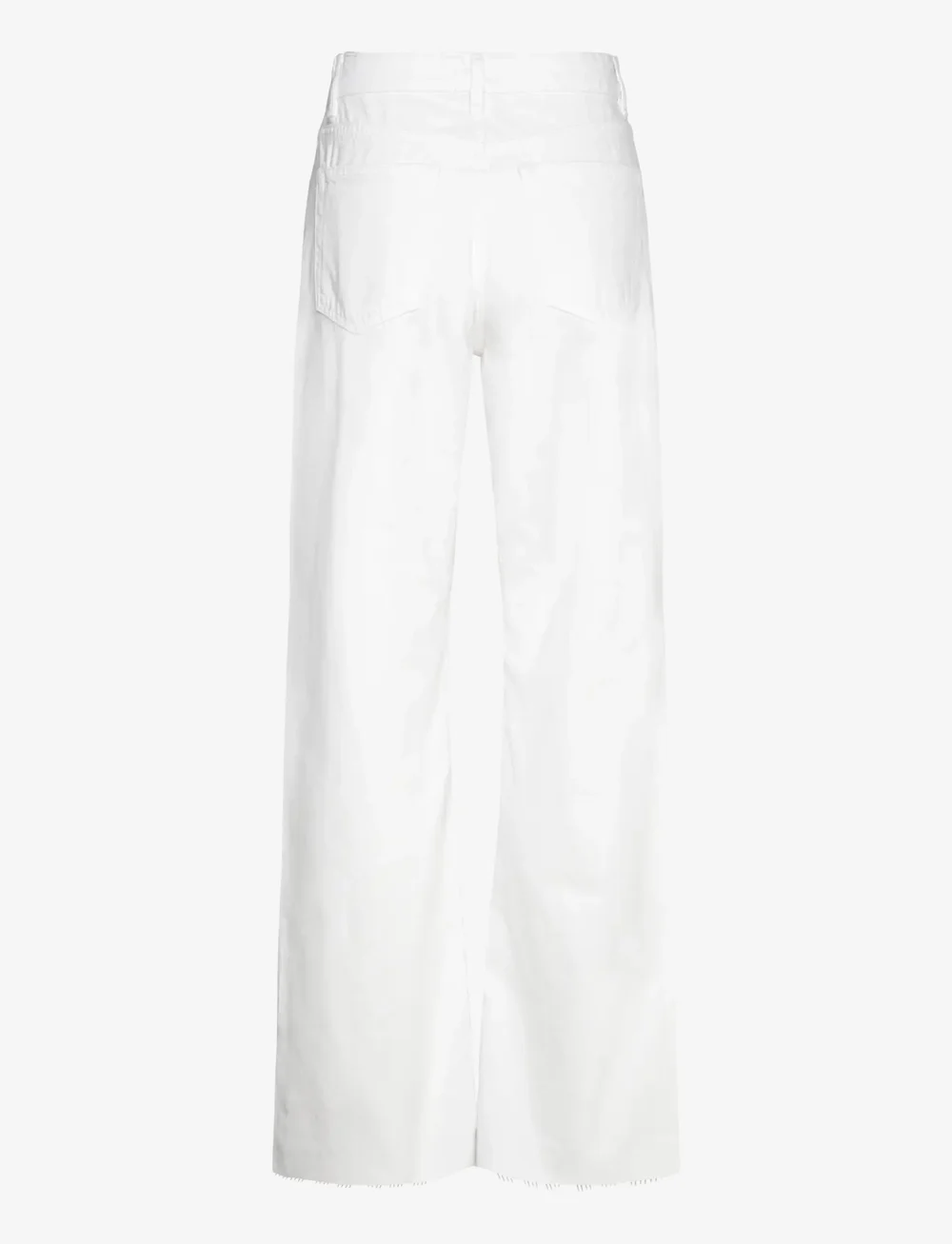 Mango - Danila high-waisted wide-leg jeans - schlaghosen - white - 2