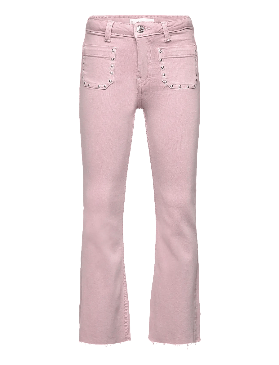 Mango - Flared jeans with studs - bootcut jeans - lt-pastel purple - 0