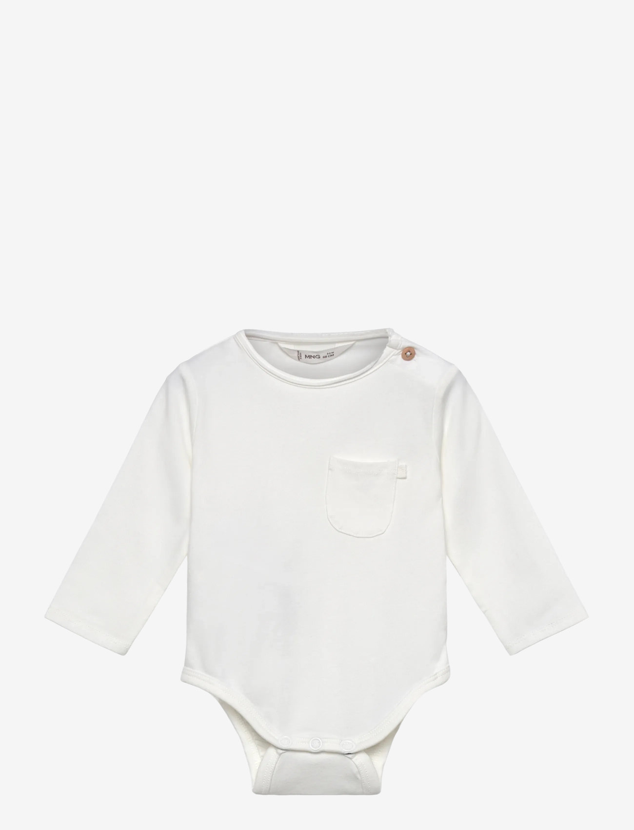 Mango - Cotton body pocket - laveste priser - natural white - 0