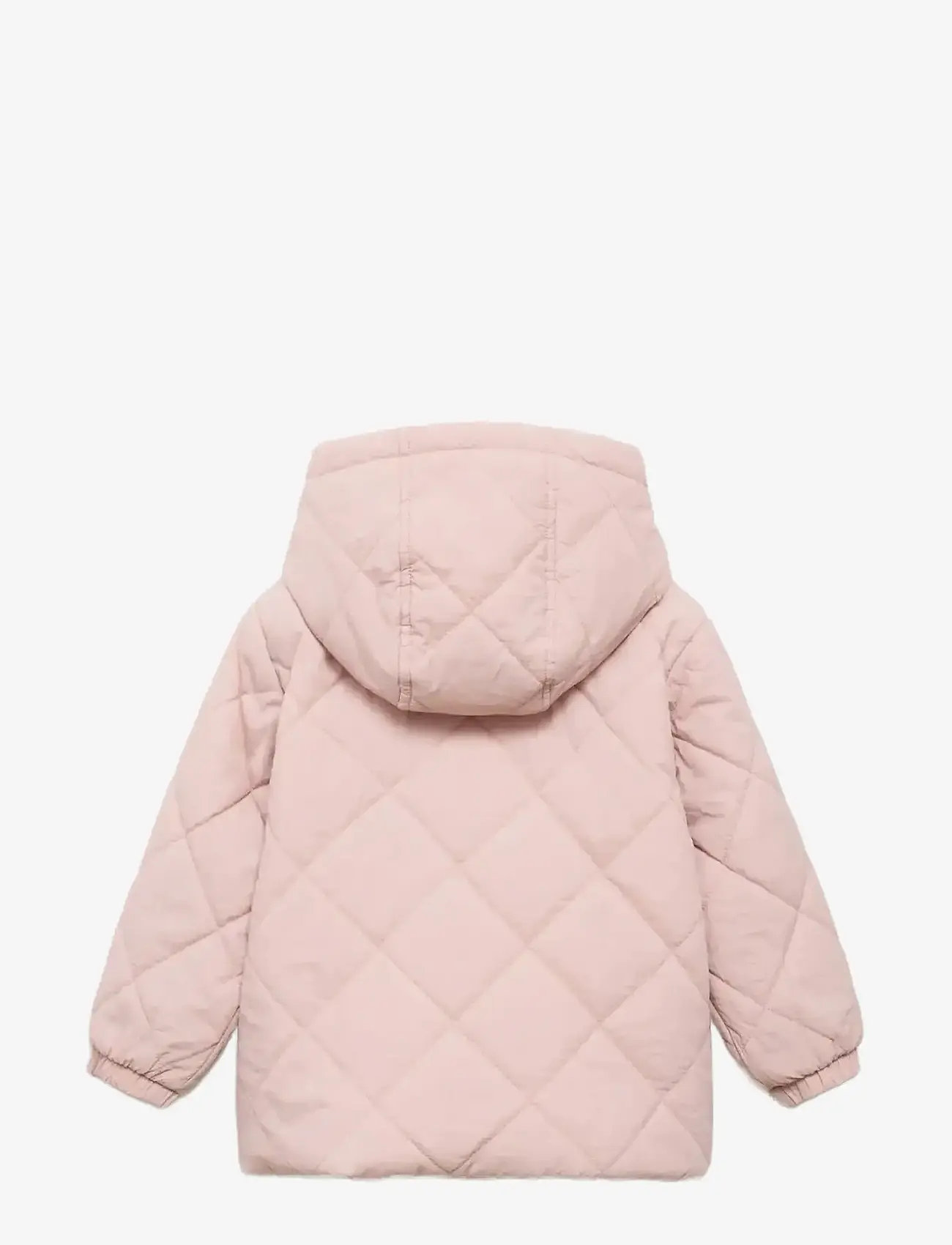 Mango - Hood puffer coat - herbstjacken - pink - 1