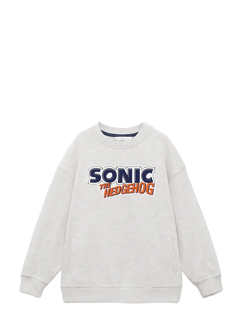 Mango - Sonic hoodie - sweatshirts - medium grey - 0
