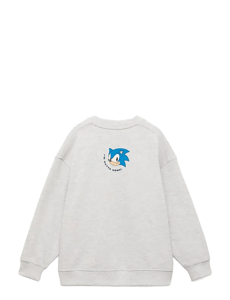 Mango - Sonic hoodie - sweatshirts - medium grey - 1