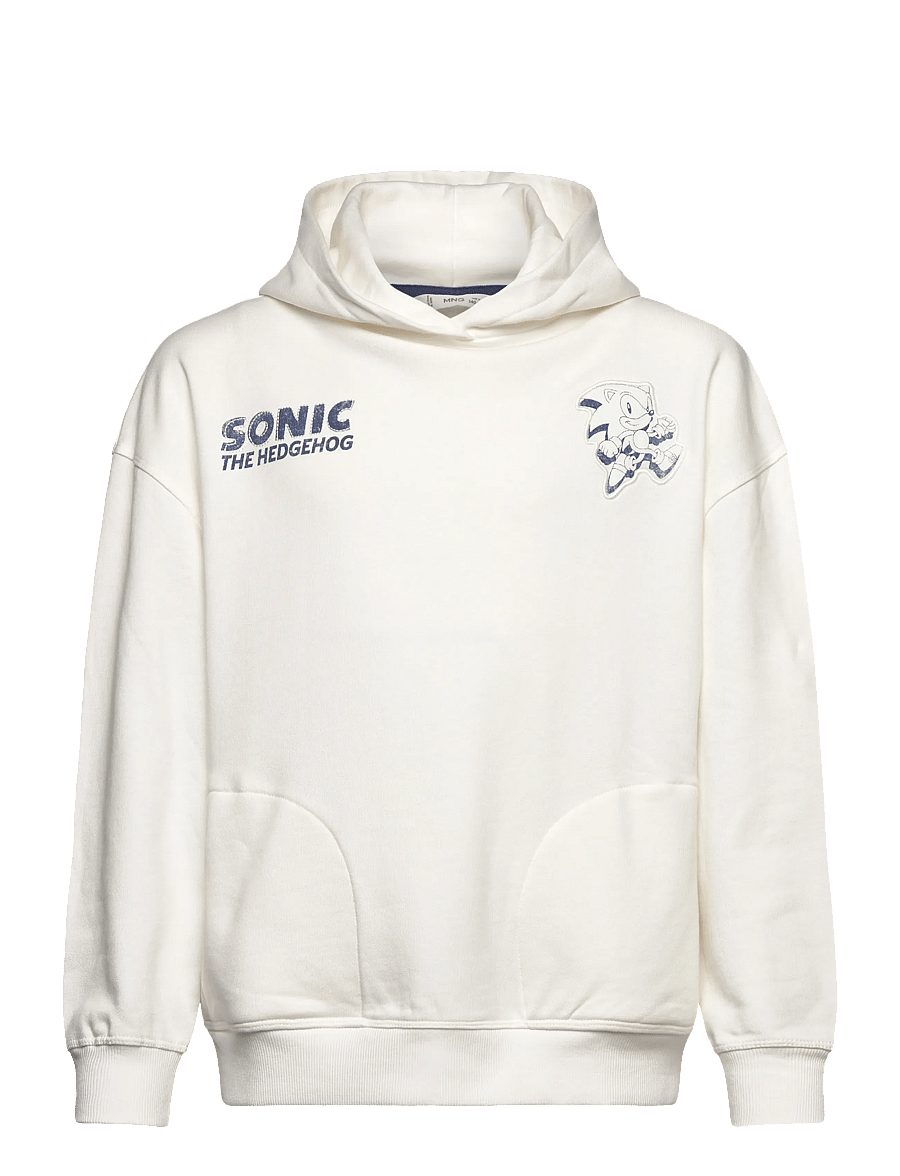 Mango - Sonic hoodie - hættetrøjer - natural white - 0