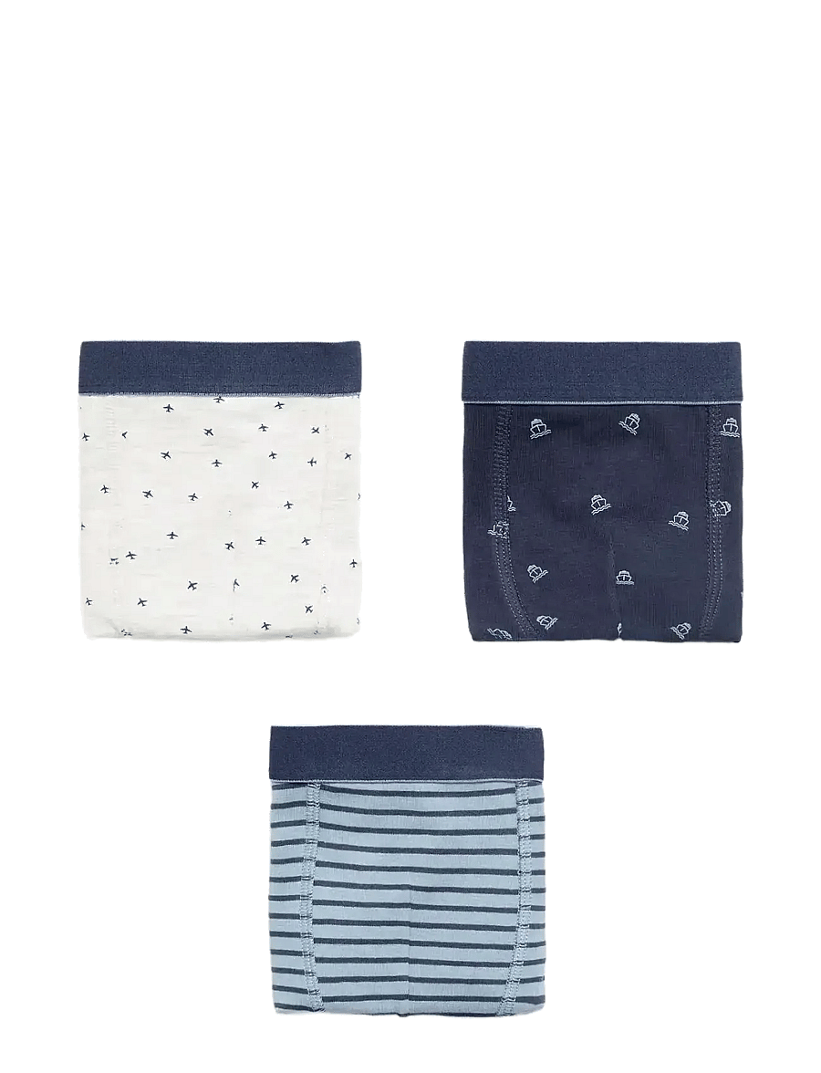 Mango - 3-pack combined briefs - unterhosen - medium blue - 0
