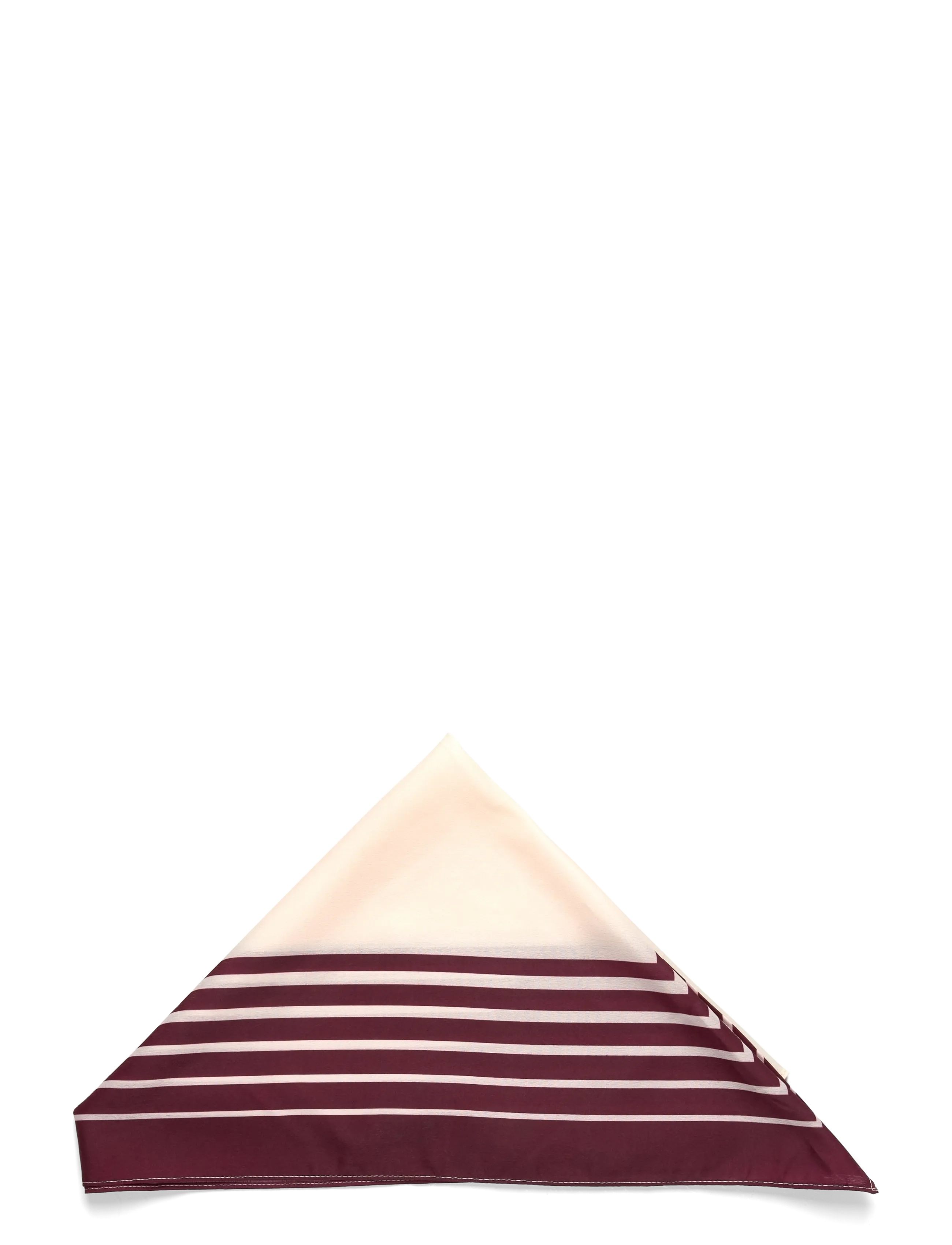 Mango - Striped satin scarf - sjalar - light beige - 1