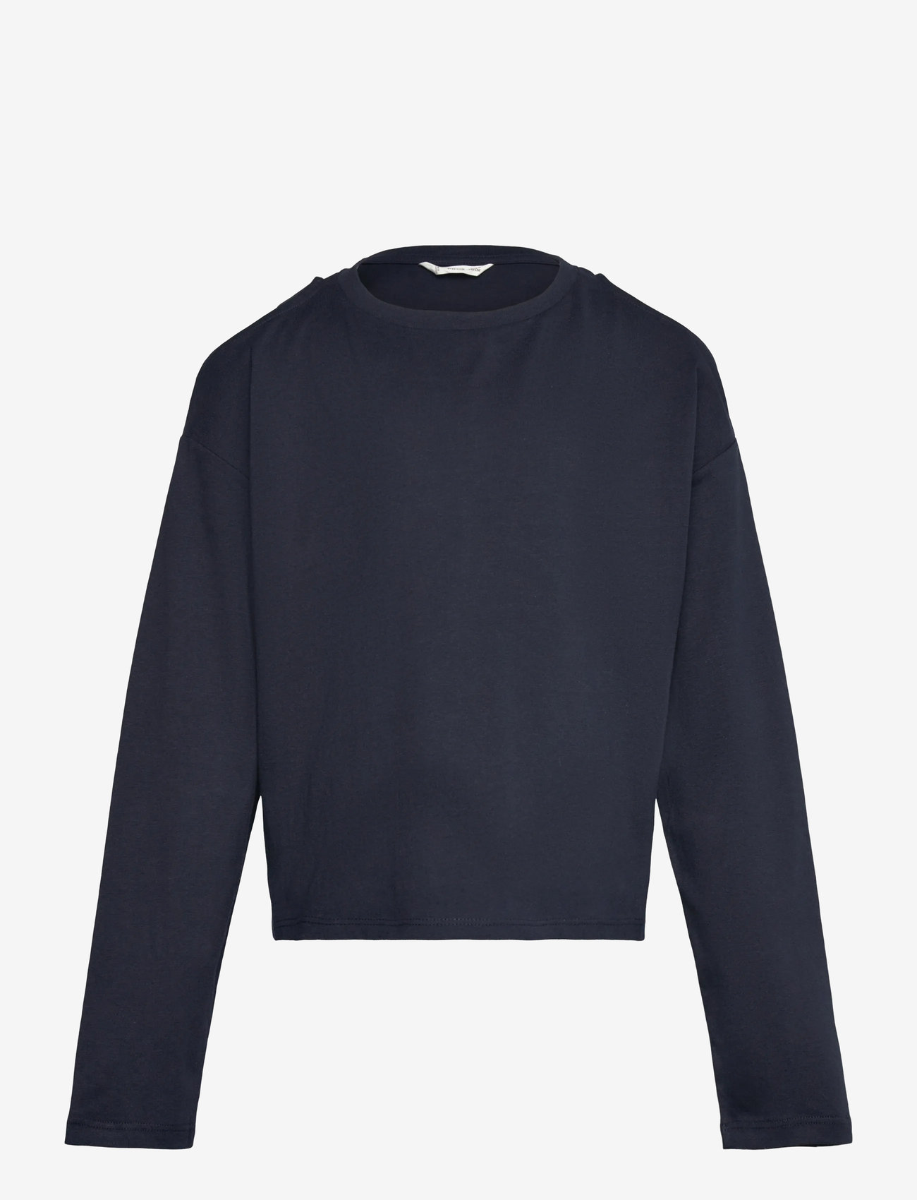 Mango - Cut-out t-shirt - autumn clothing - navy - 0