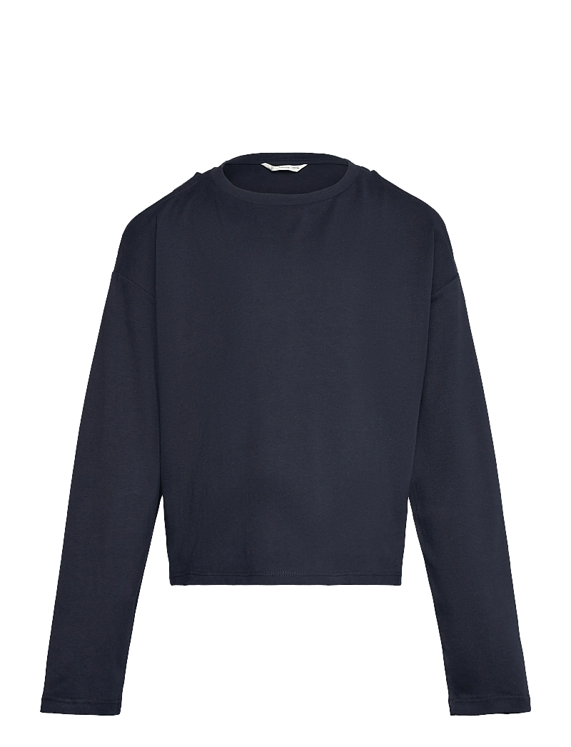 Mango - Cut-out t-shirt - langærmede t-shirts - navy - 0