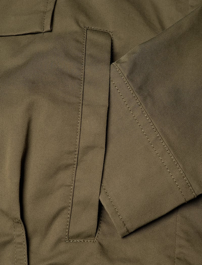 Mango - Cotton jacket with pockets - efterårsjakker - dark green - 5