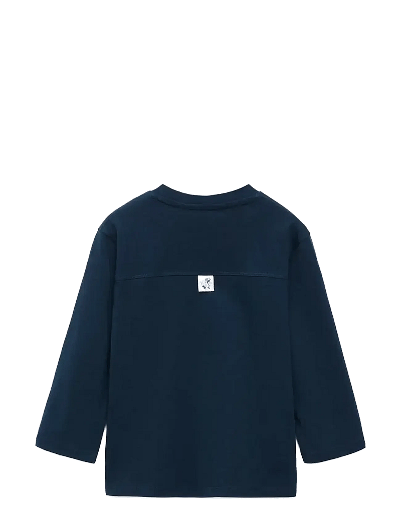 Mango - Snoopy printed t-shirt - langärmelig - navy - 1