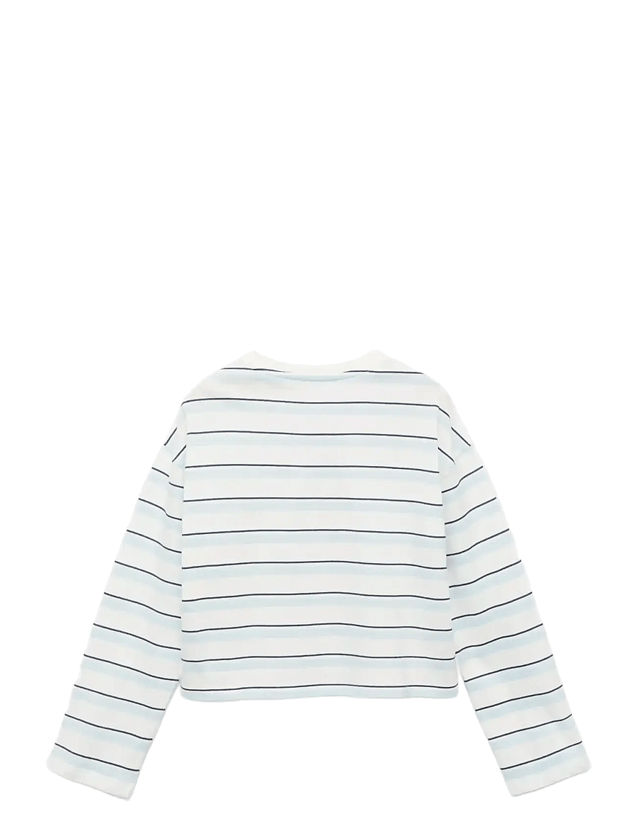 Mango - Snoopy embroidered t-shirt - pitkähihaiset t-paidat - lt-pastel blue - 2