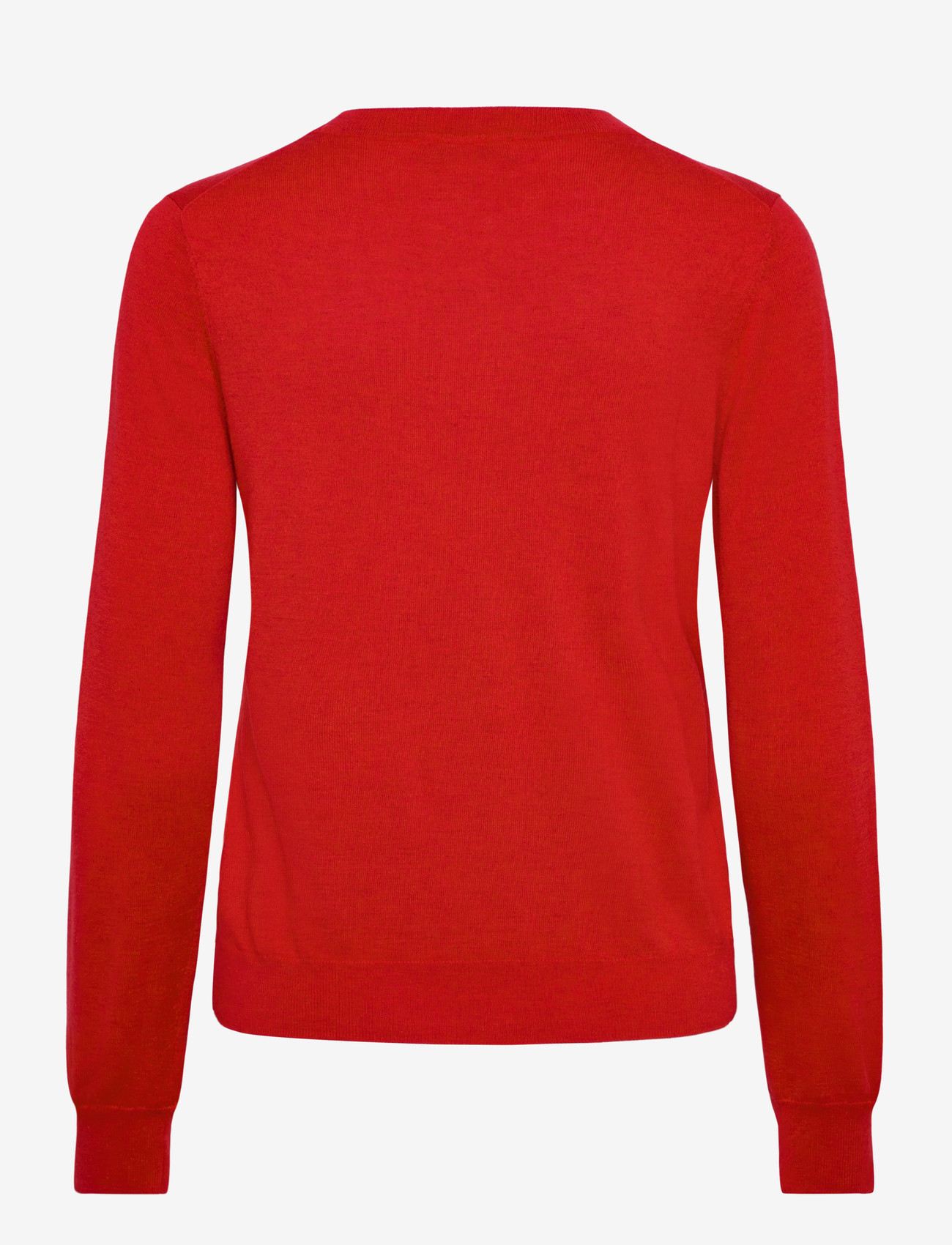 Mango - Fine-knit crew-neck sweater - stickade tröjor - dark orange - 2