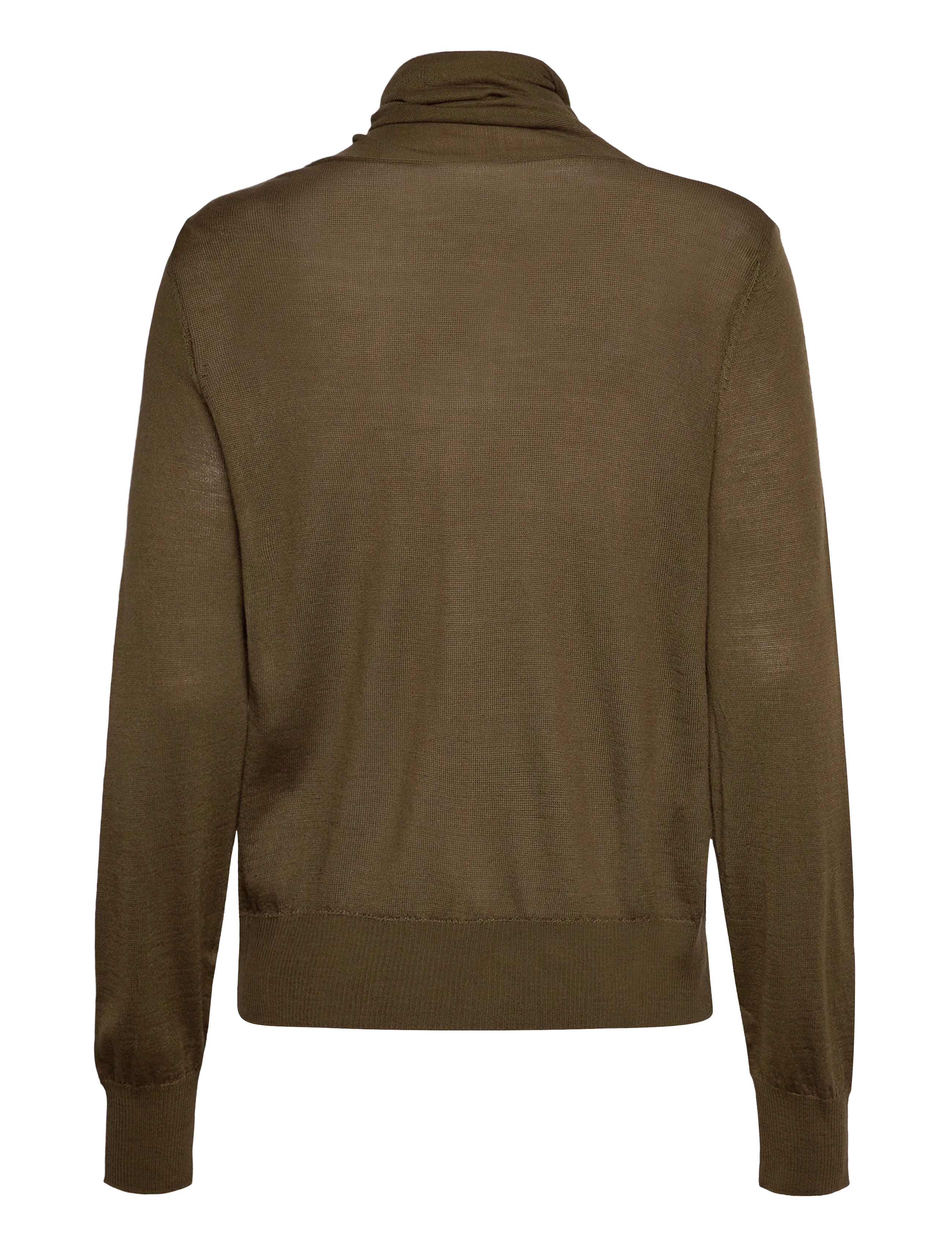 Mango - Turtleneck sweater with knot - die niedrigsten preise - dark green - 2