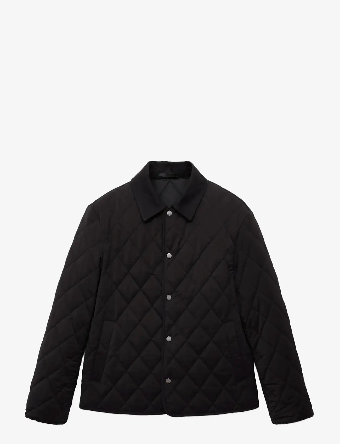 Mango - Quilted water repellent jacket - efterårsjakker - black - 1