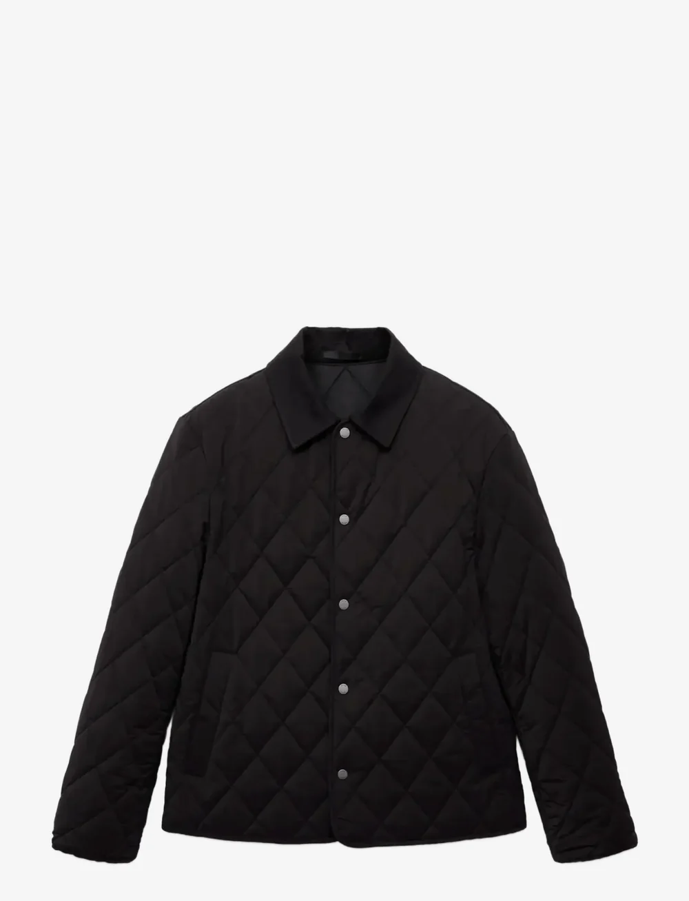 Mango - Quilted water repellent jacket - efterårsjakker - black - 1