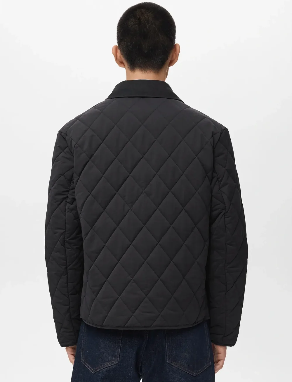Mango - Quilted water repellent jacket - efterårsjakker - black - 2
