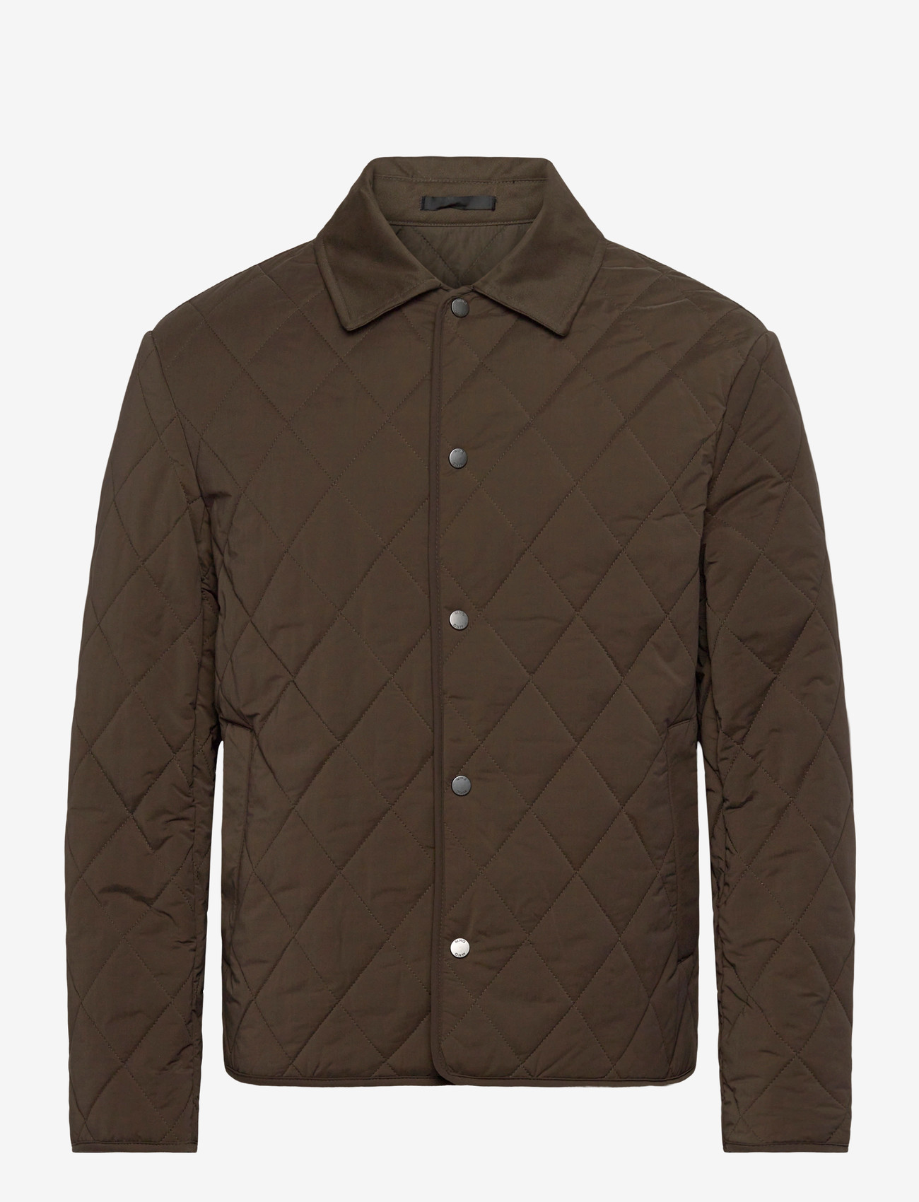 Mango - Quilted water repellent jacket - efterårsjakker - dark green - 1