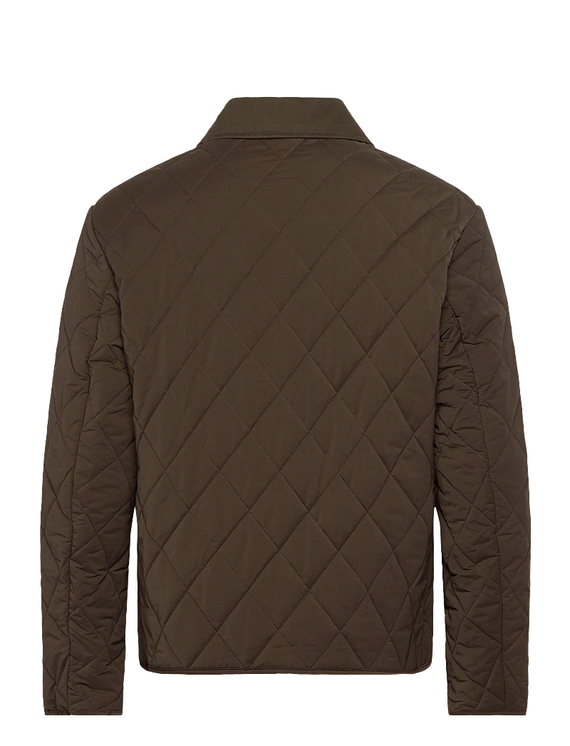 Mango - Quilted water repellent jacket - efterårsjakker - dark green - 2