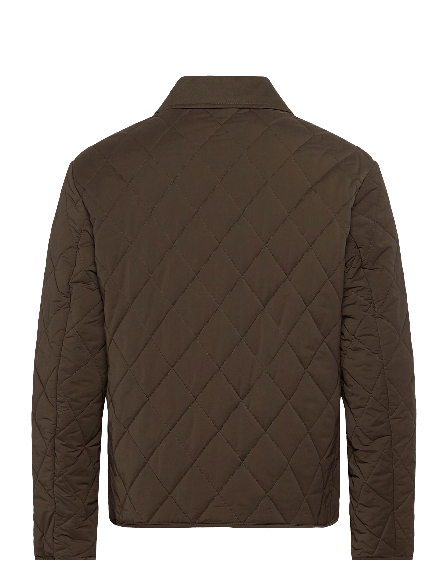 Mango - Quilted water repellent jacket - forårsjakker - dark green - 2
