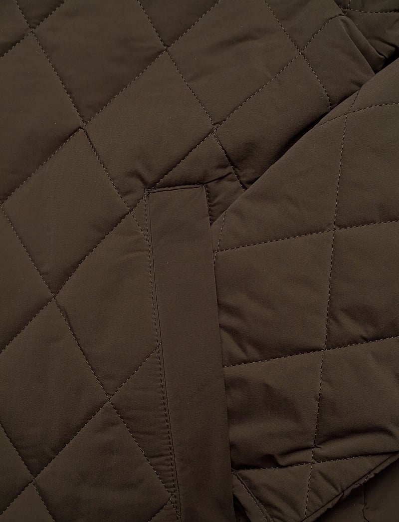 Mango - Quilted water repellent jacket - efterårsjakker - dark green - 5