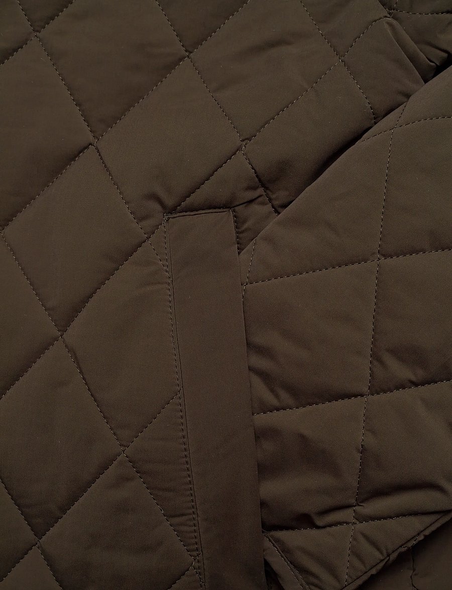 Mango - Quilted water repellent jacket - forårsjakker - dark green - 5