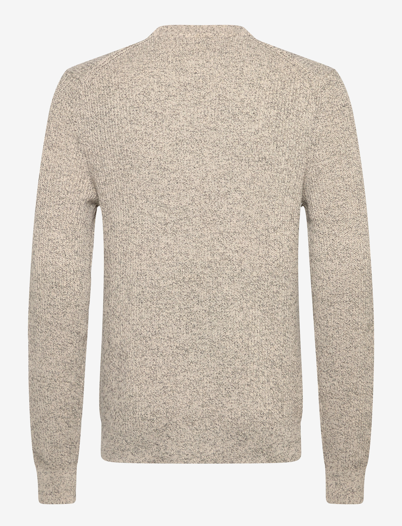 Mango - 100% cotton specked jersey - efterårstøj - natural white - 1