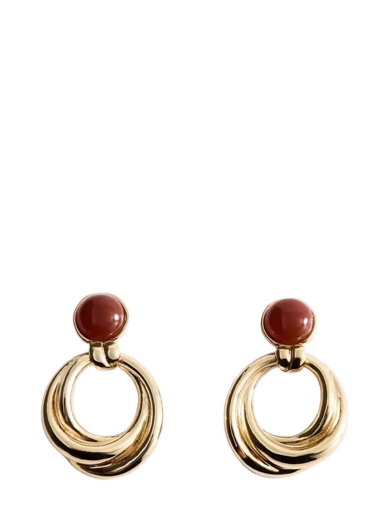 Mango Mixed hoop earrings - Modern femininity - GOLD / gold