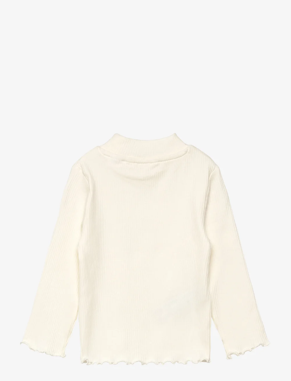 Mango - Ribbed high neck t-shirt - langärmelig - natural white - 1